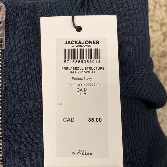 Men’s navy pullover sweater - Picture 5 of 5